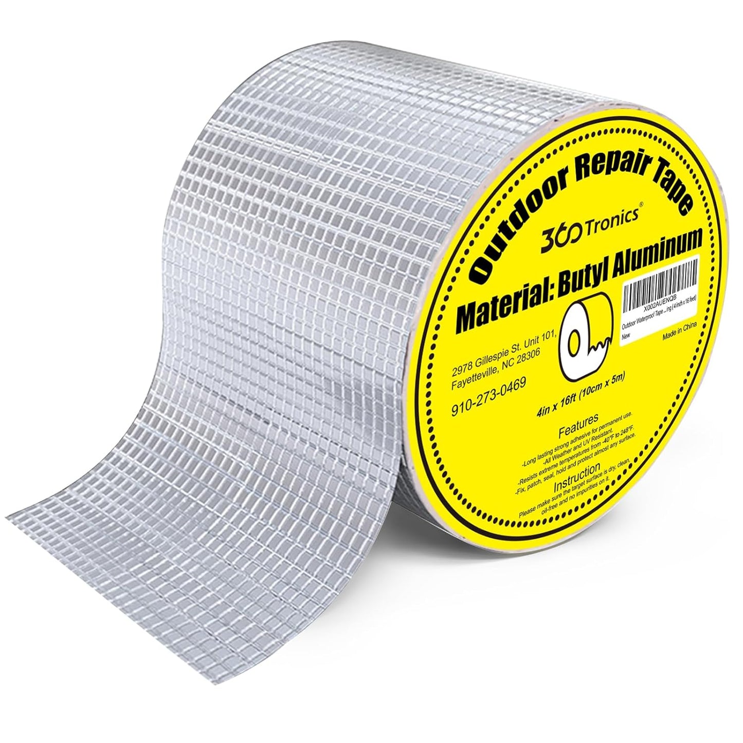 186HUB Aluminum Foil Butyl Tapes
