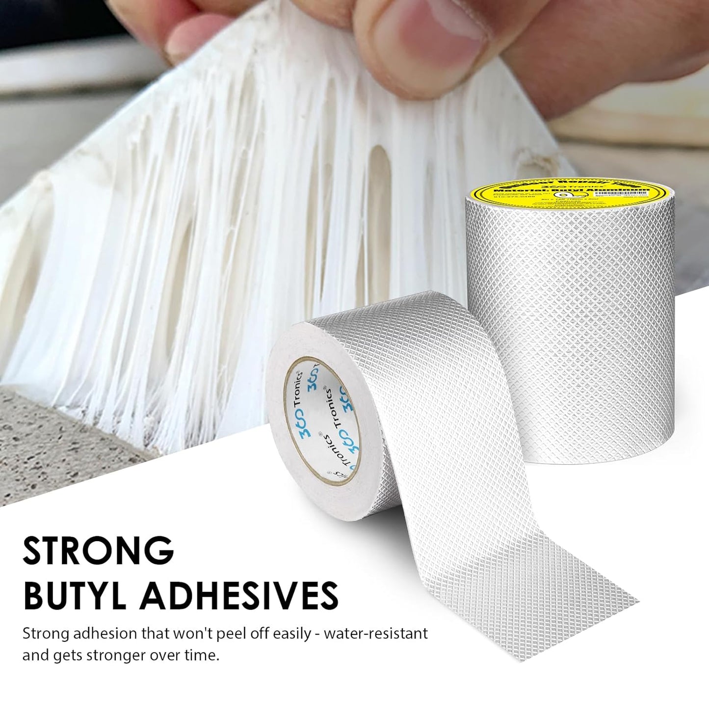 186HUB Aluminum Foil Butyl Tapes