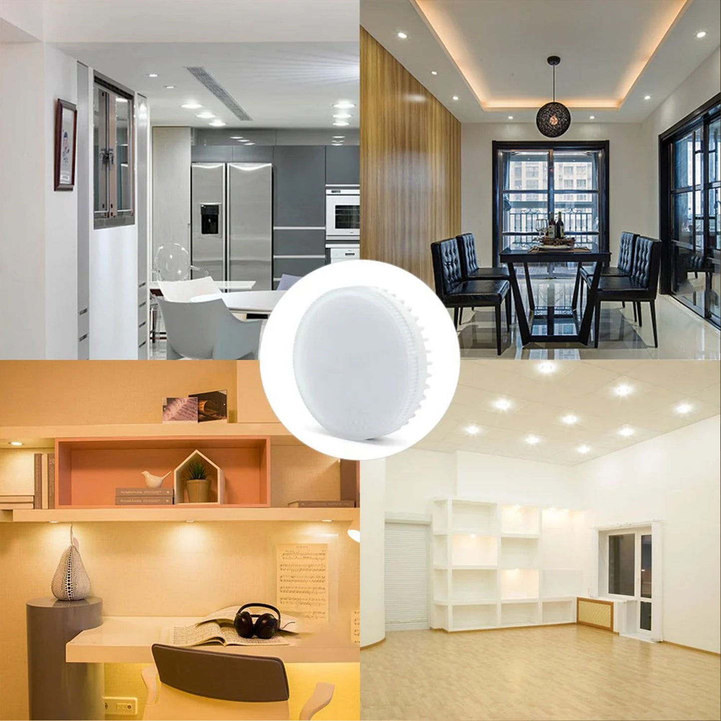 186HUB GX53 LED Bulbs - 4Pack
