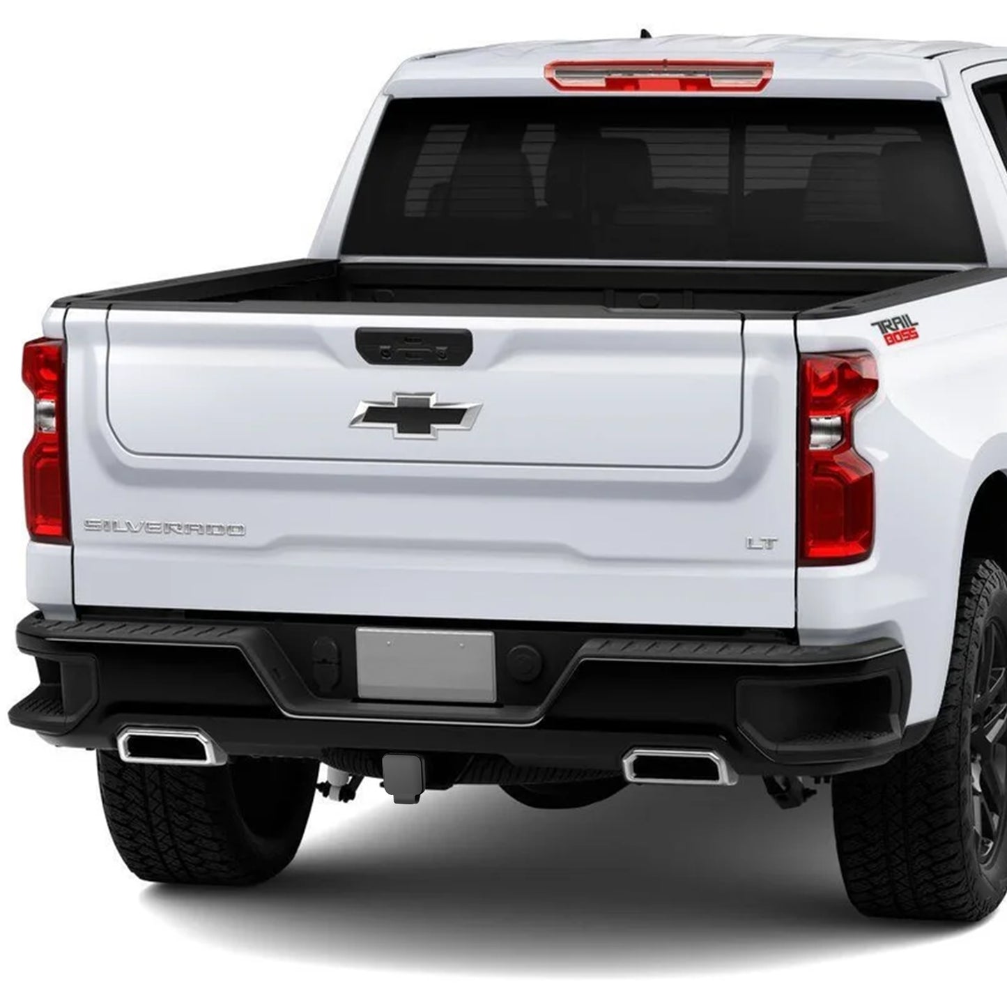 186HUB 2 inch Hitch Receiver Cover - Universal Fitment